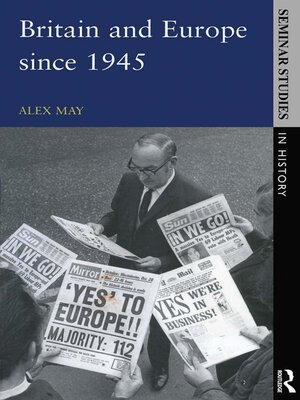 cover image of Britain and Europe since 1945